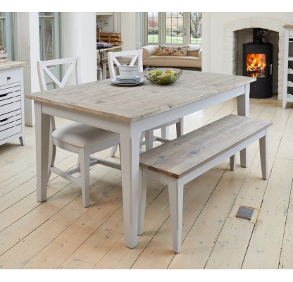 Signature Grey Extending Dining Table